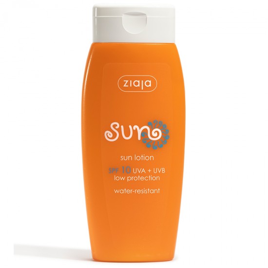 sun care - ziaja - sun protection - cosmetics - Sun lotion 10spf 150ml COSMETICS